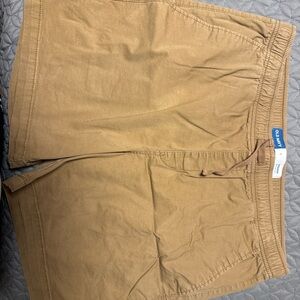 Old Navy Men’s Tan Jogger Shorts Size L